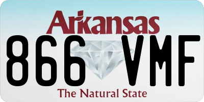 AR license plate 866VMF