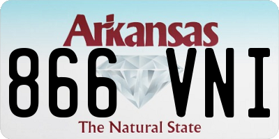 AR license plate 866VNI