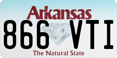 AR license plate 866VTI