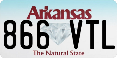 AR license plate 866VTL