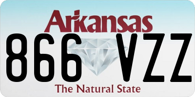 AR license plate 866VZZ