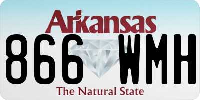 AR license plate 866WMH