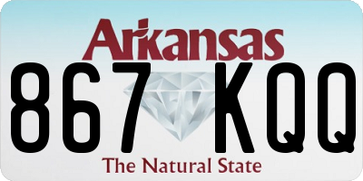 AR license plate 867KQQ