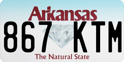 AR license plate 867KTM