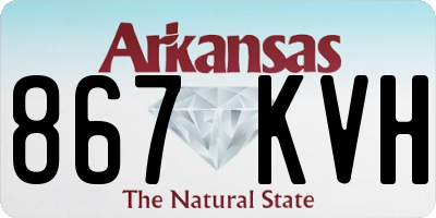 AR license plate 867KVH