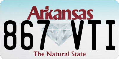 AR license plate 867VTI