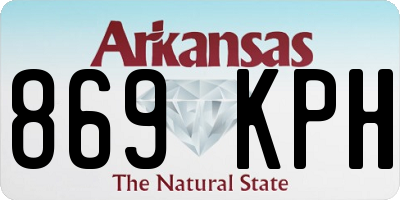 AR license plate 869KPH