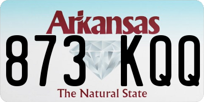 AR license plate 873KQQ