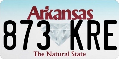 AR license plate 873KRE