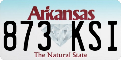 AR license plate 873KSI