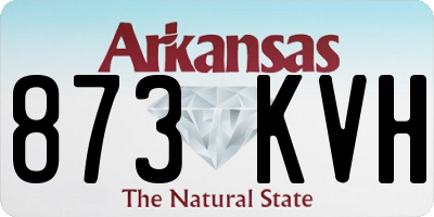 AR license plate 873KVH