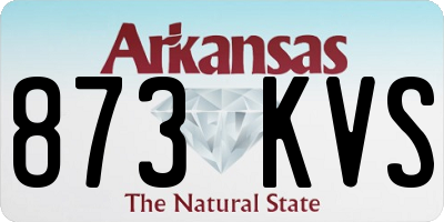 AR license plate 873KVS