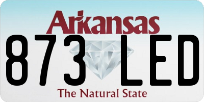 AR license plate 873LED