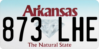 AR license plate 873LHE
