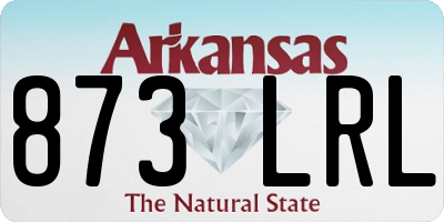 AR license plate 873LRL