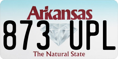 AR license plate 873UPL
