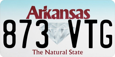 AR license plate 873VTG