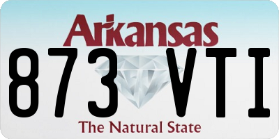 AR license plate 873VTI