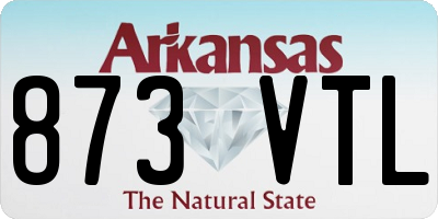 AR license plate 873VTL