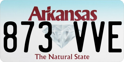 AR license plate 873VVE