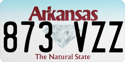 AR license plate 873VZZ