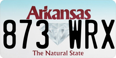 AR license plate 873WRX