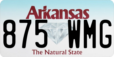 AR license plate 875WMG