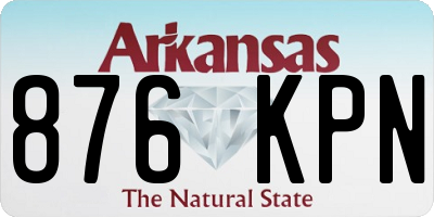 AR license plate 876KPN