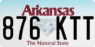 AR license plate 876KTT