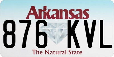 AR license plate 876KVL