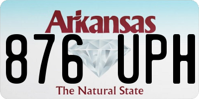 AR license plate 876UPH