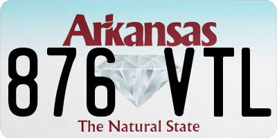 AR license plate 876VTL