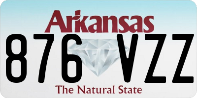 AR license plate 876VZZ
