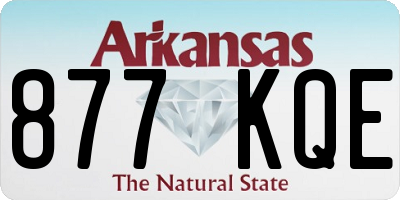 AR license plate 877KQE