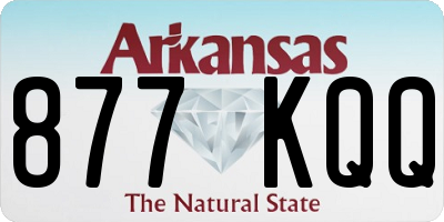 AR license plate 877KQQ
