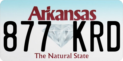 AR license plate 877KRD