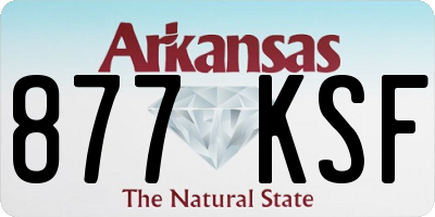 AR license plate 877KSF
