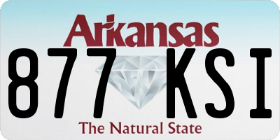 AR license plate 877KSI