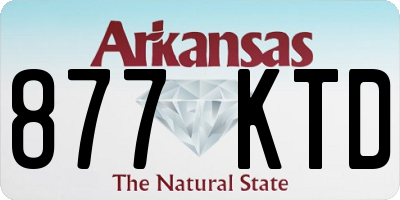 AR license plate 877KTD