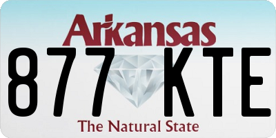 AR license plate 877KTE