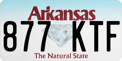 AR license plate 877KTF