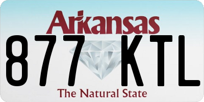 AR license plate 877KTL