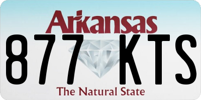 AR license plate 877KTS