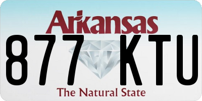 AR license plate 877KTU