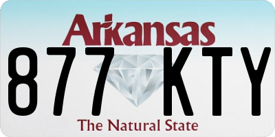 AR license plate 877KTY