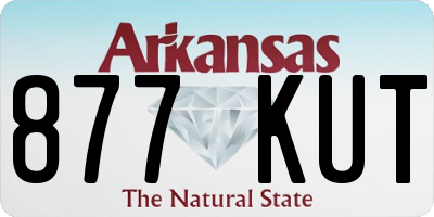 AR license plate 877KUT