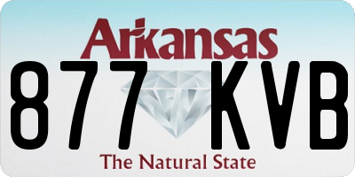 AR license plate 877KVB
