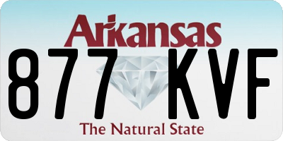 AR license plate 877KVF