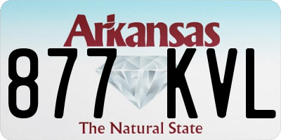 AR license plate 877KVL