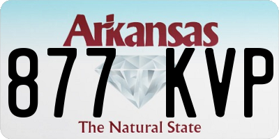 AR license plate 877KVP